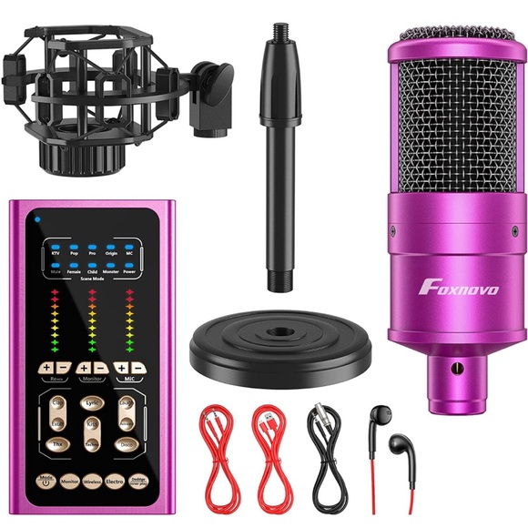 Condenser Podcast Recording Microphone. Easy to use USB recording microphone. - Picture 2 of 8